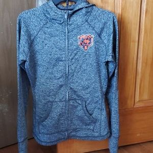 Womens Chicago bears zip hoodie